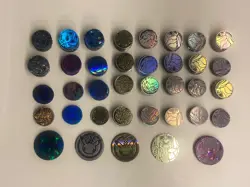 Pokemon TCG Flipping Coins Bundle Joblot Bulk Regular & Jumbo Size (291 Coins) - Image 1