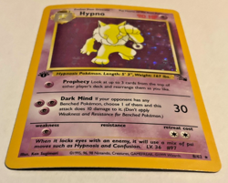 Rare! Hypno First Edition 8/62 Fossil Holo Excellent Condition Pokemon TCG - Image 2