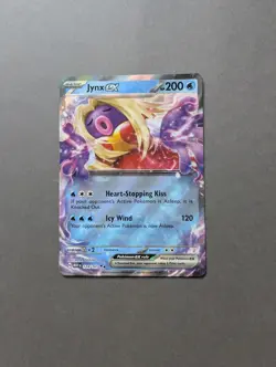 Jynx ex 124/165 Pokemon TCG 151 Double Holo Rare English - Image 1