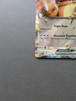 Kangaskhan ex 115/165 Pokemon TCG 151 Double Holo Rare English - Image 5