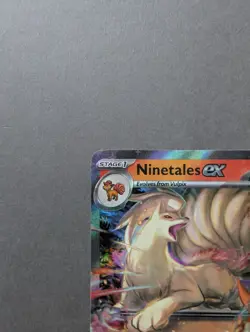Ninetales ex 038/165 Pokemon TCG 151 Double Holo Rare English - Image 2