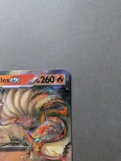 Ninetales ex 038/165 Pokemon TCG 151 Double Holo Rare English - Image 3