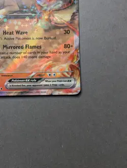 Ninetales ex 038/165 Pokemon TCG 151 Double Holo Rare English - Image 4