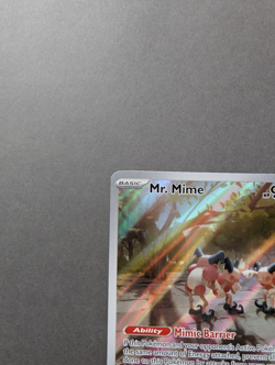 Mr Mime 179/165 Pokemon TCG 151 Illustration Holo Rare English - Image 2