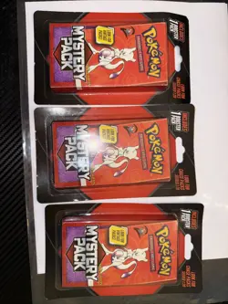 Pokemon Mystery Booster Pack Walmart Vintage Chase Pack Mewtwo Lot of 3 - Image 1