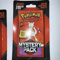 Pokemon Mystery Booster Pack Walmart Vintage Chase Pack Mewtwo Lot of 3 - Image 3