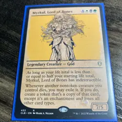 Myrkul, Lord of Bones 433 Showcase Rare Non Foil Baldur's Gate MTG Near Mint - Image 1