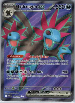 Hydreigon ex 161/086 SV: White Flare - Pokemon Card - NM - Image 1