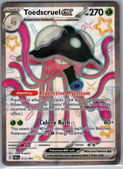 Toedscruel ex 213/091 SV: Paldean Fates - Pokemon Card - NM - Image 1
