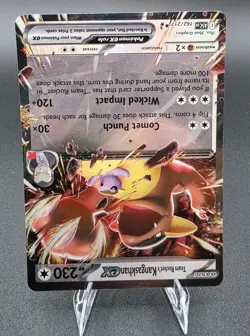 Team Rocket's Kangaskhan ex 162/217 Double Rare ME: Ascended Heroes Pokemon NM - Image 2