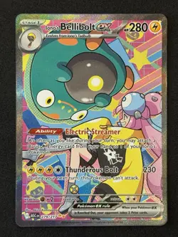 Pokemon Ascended Heroes Ionos Bellibolt ex 279/217 Special Illustration Rare SIR - Image 1