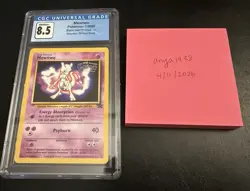 Pokemon TCG 1999 Black Star Promos Mewtwo Strikes Back Movie CGC 8.5 #3 NM-MT - Image 1