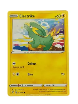 New: 2020 Pokemon TCG Electrike Vivid Voltage 051 Regular Common - Image 1