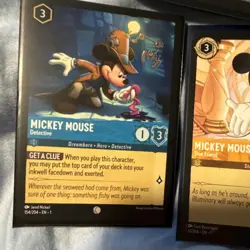 Disney Lorcana TCG 5 Card Lot Mickey Mouse Minnie Mouse EN-1 English - Image 4