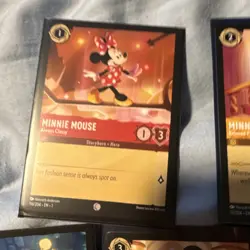 Disney Lorcana TCG 5 Card Lot Mickey Mouse Minnie Mouse EN-1 English - Image 5