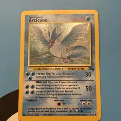 Pokemon TCG Articuno Holo Rare Card 2/62 - Image 1