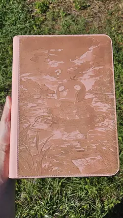 Lost Psyduck Pokemon Binder 9 Pocket 360 Card Slot Zip Binder - Image 1