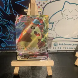 Pokemon Card Morpeko VMAX 080/202 Sword & Shield Base Full Art Ultra Rare NM - Image 1