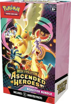 Pokemon TCG: Mega Evolution Ascended Heroes Sealed Booster Bundle X2 IN-HAND - Image 1