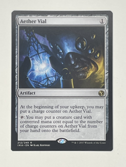 Aether Vial Iconic Masters NM Artifact Rare Magic The Gathering MTG - Image 1