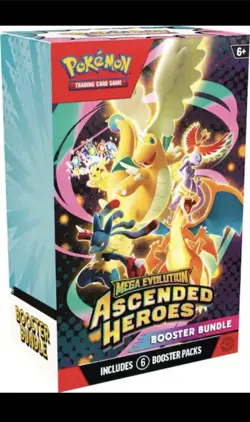 Pokemon TCG Ascended Heroes Booster Bundle - NEW - SEALED - PRESALE - (x4 Boxes) - Image 1