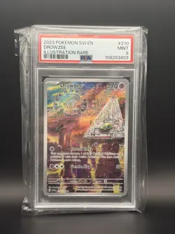 Pokemon SV01 Scarlet & Violet Drowzee Illustration Rare Holo 210/198 PSA 9 - Image 1