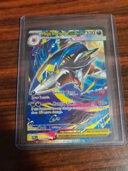 MEGA SHARPEDO EX POKEMON PFL MEGA EVOLUTIONS EX RULE ENGLISH 127/094 - Image 1