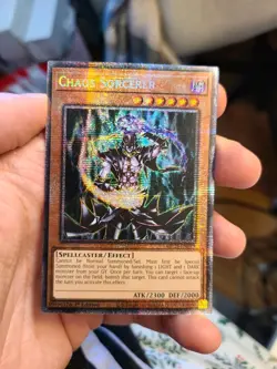 Yugioh Chaos Sorcerer MP25-EN019 1st Starlight Rare - Image 1