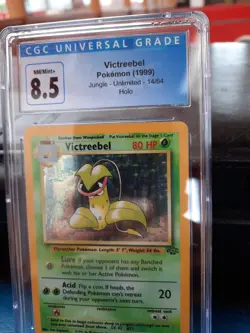 Victreebel Cgc 8.5 NM/Mint+ Jungle Unlimited Rare Holo 14/64 psa Card 1999 Ccg - Image 2
