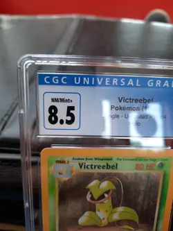 Victreebel Cgc 8.5 NM/Mint+ Jungle Unlimited Rare Holo 14/64 psa Card 1999 Ccg - Image 4
