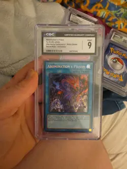 Yu-Gi-Oh Abomination's Prison Quarter Century Secret Rare Card RA02-EN064 - Image 1