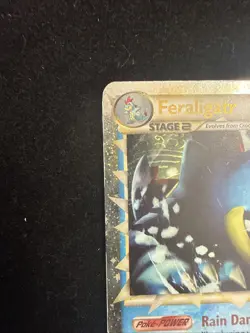 Pokemon TCG Feraligatr Prime Holo Rare Card HGSS07 - Image 3