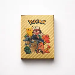 Pokemon Gold Foil Card Box Set 55 Cards. (SEALED) - Image 1