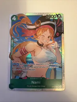 Nami OP14-031 Special Foil – One Piece Card Game – Film Straw Hat Crew (LP) - Image 1