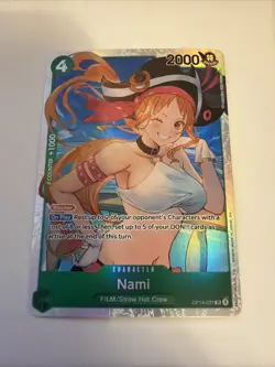 Nami OP14-031 Special Foil – One Piece Card Game – Film Straw Hat Crew (LP) - Image 2