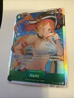 Nami OP14-031 Special Foil – One Piece Card Game – Film Straw Hat Crew (LP) - Image 4