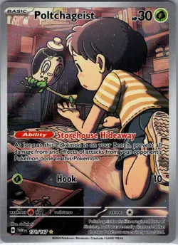 Poltchageist 171/167 SV06: Twilight Masquerade - Pokemon Card - NM - Image 1