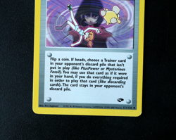 Pokemon Card - Sabrina's Psychic Control 121/132 Gym Challenge - Uncommon - NM ⭐ - Image 3
