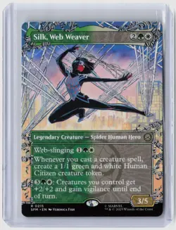 Silk, Web Weaver (Borderless) #215 Marvel's Spider-Man Regular - Image 1