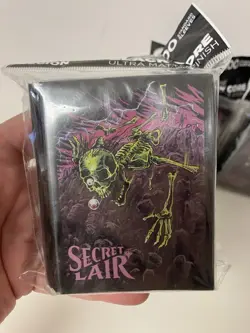 Magic The Gathering Secret Lair Fatal Push Ultra Matte Sleeves 100 Ct - Image 2