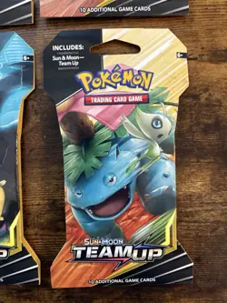 Pokemon Sun Moon Team Up Sleeved Booster Pack Art Set Sealed - Image 4