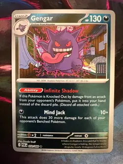 GENGAR 050/088 reverse HOLO POKEMON NM/M - Image 1