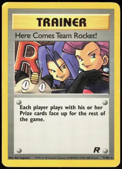 Team Rocket Here Comes Team Rocket! 71/82 Rare Pokemon Unlimited HP - Image 1