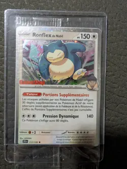 Pokemon TCG Ronflex de Nabil 117/159 Gamestop Promo Sealed FR - Image 1