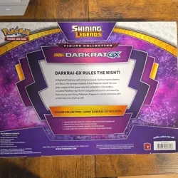 Pokemon Shining Legends Shiny Darkrai GX Figure Collection Kit 2018 English - Image 2