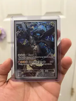 Pokemon TCG N's Zekrom 130 HP 250 Attack Mega Evolution Promo 037 Basic Dragon - Image 1