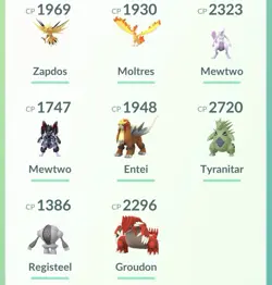 Pokemon Go PTC Acc, Guaranteed Lucky Armor Mewtwo - Image 2