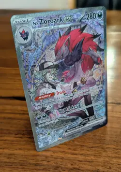 Pokemon TCG Ascended Heroes English N’s Zoroark EX SIR 286/217 - Image 2