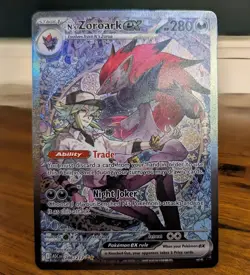 Pokemon TCG Ascended Heroes English N’s Zoroark EX SIR 286/217 - Image 4