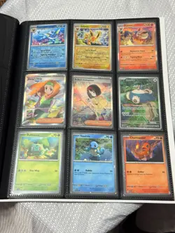 Pokemon 151 Binder - Erika’s Invitation/Snorlax ETB PROMO/Starters PROMO - Image 1